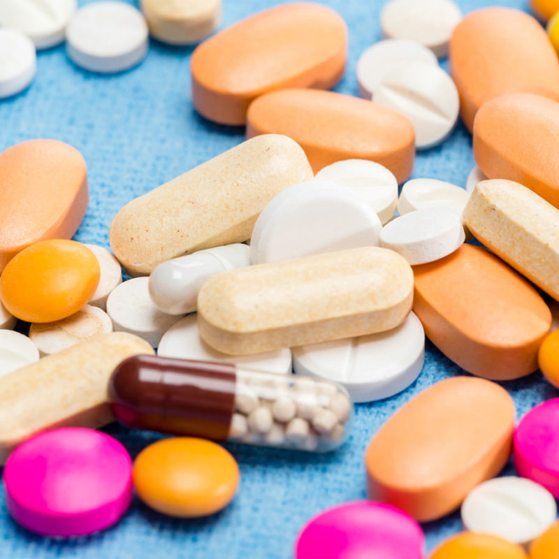 Darmprobleme nach einer Behandlung mit Antibiotika Foto Medikamente